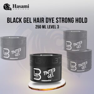 BLACK GEL HAIR DYE STRONG HOLD 250 ML LEVEL 3