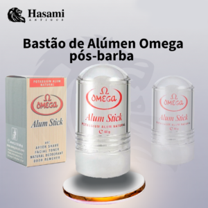 Bastão de Alúmen Omega Pós-Barba