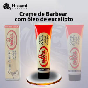 Creme de Barbear com óleo de eucalipto